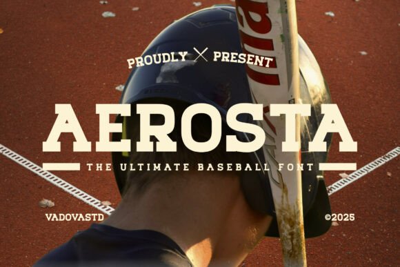Aerosta: The Bold Typeface for Athletic Branding