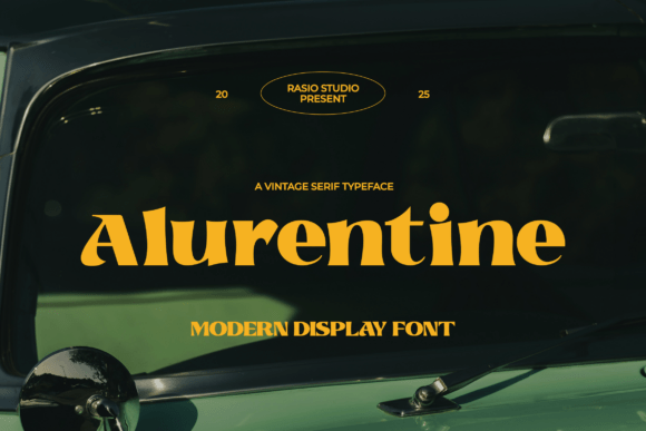 Alurentine: A Vintage Serif Typeface for Branding