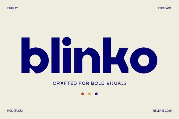 Blinko: The Bold Sans Serif Font for Modern Editorial Design