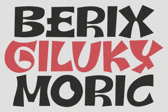 Brisck: A Bold Display Font for Editorial Design