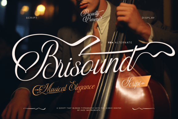 Brisound: A Soulful Script Font for Digital Design