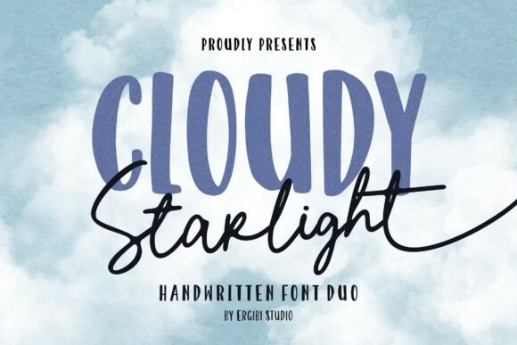 Cloudy Starlight Font for Modern Web Design