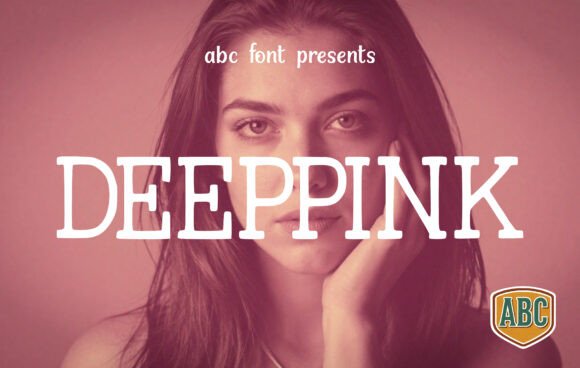 Deeppink: A Bold Slab Serif Font for Makers