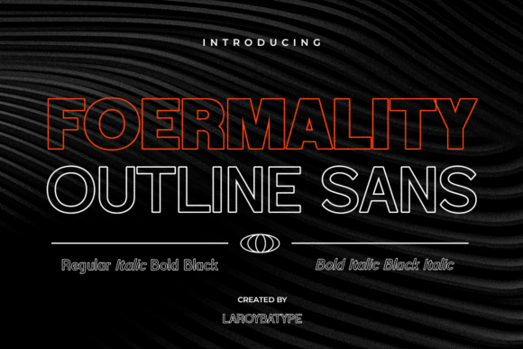 Foermality: The Ultimate Display Font for Modern Crafters