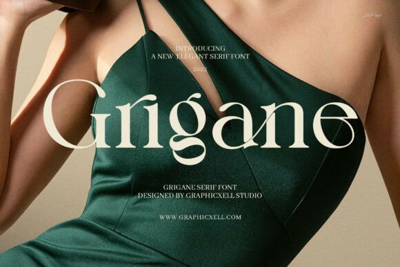 Grigane: The Elegant Serif Typeface for Luxury Branding