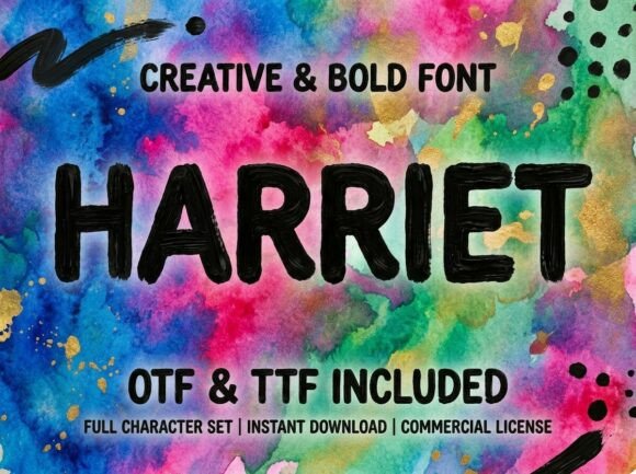 Harriet Display Font for Bold Branding