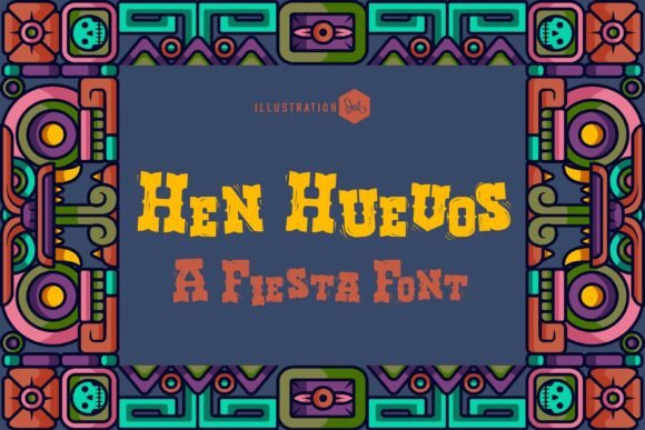 Hen Huevos Font Review: A Playful Serif for Bold Design