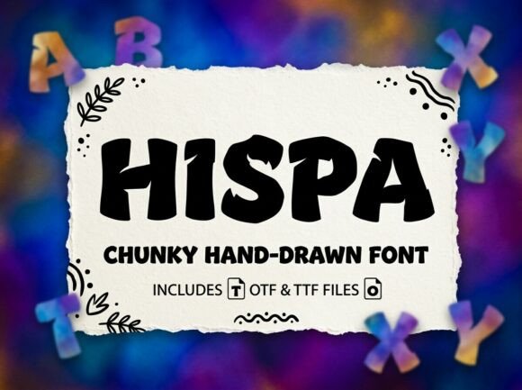 Hispa: The Decorative Display Font for Bold Branding