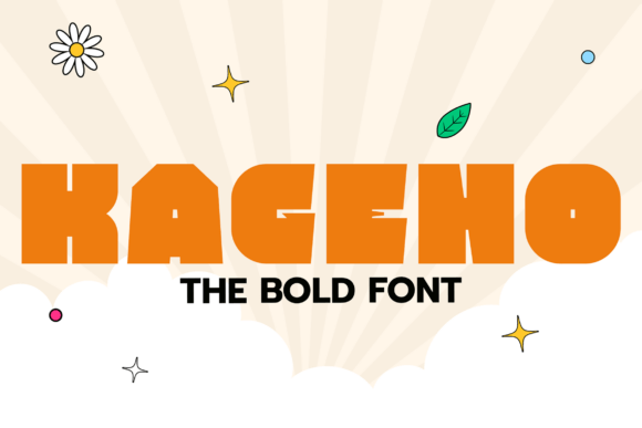 Kageno Font Download: A Bold Retro Display for Modern Brands