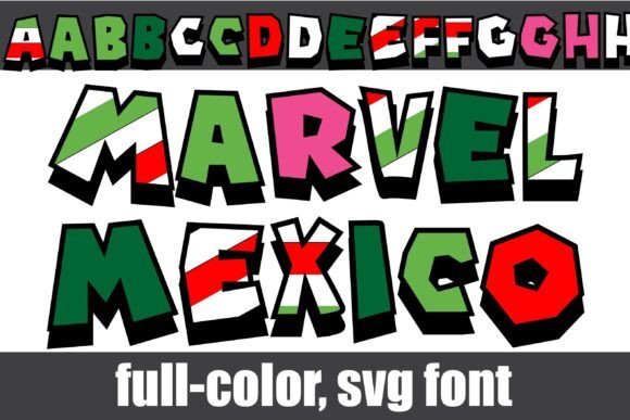 Marvel Mexico: A Bold Display Typeface for Web Design