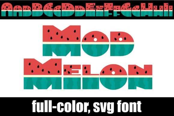Mod Melon Typeface for Bold Brand Identity