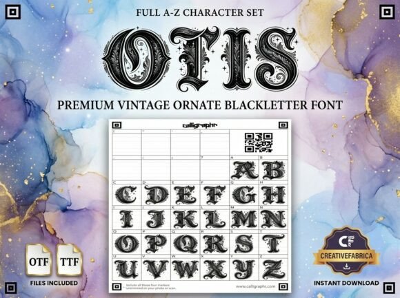 Otis: A Bold Decorative Typeface for Branding