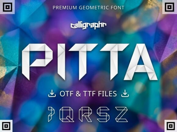 Pitta: The Ultimate Decorative Display Font for Crafters