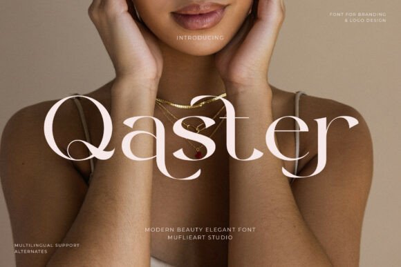 Qaster Typeface Review: Modern Serif Elegance