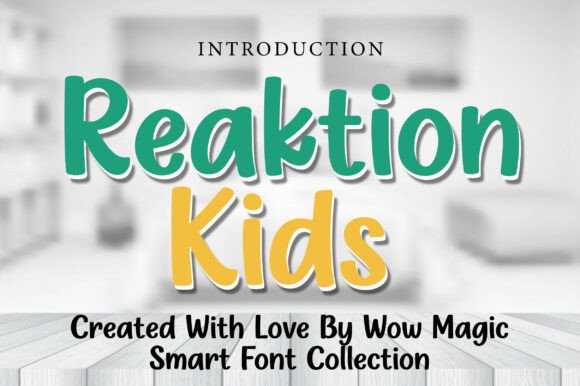 Reaktion Kids: A Playful Handwritten Typeface for Makers