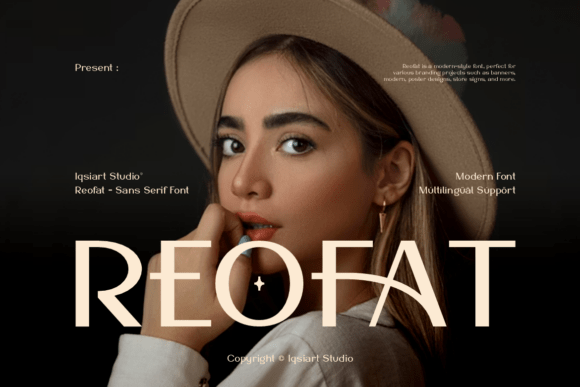 Reofat Typeface Review for Modern Branding