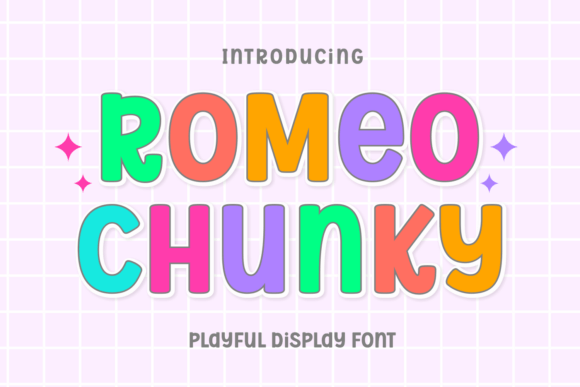 Romeo Chunky: The Ultimate Display Font for Bold Branding