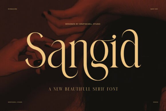 Sangid Font: Elegant Serif for Designers