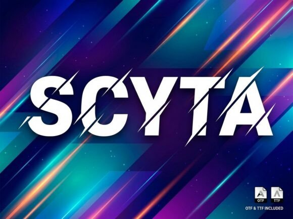 Scyta Typeface for Editorial Impact