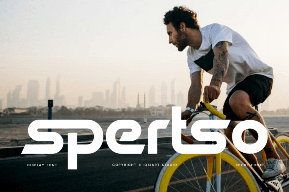 Spertso Font: Bold Sans Serif for Branding