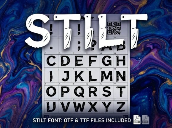 Stilt Typeface for Editorial Design