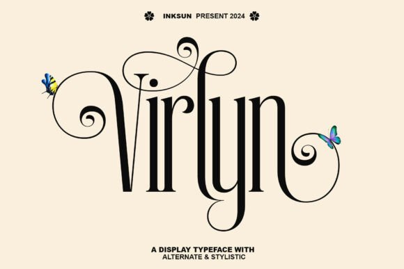 Virlyn: The Ultimate Serif Font for Luxury Crafts